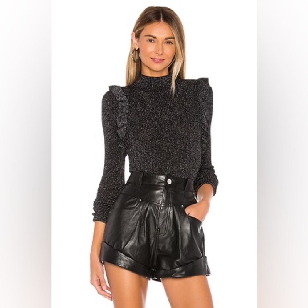 MAJORELLE Annie Sweater in Black size Small